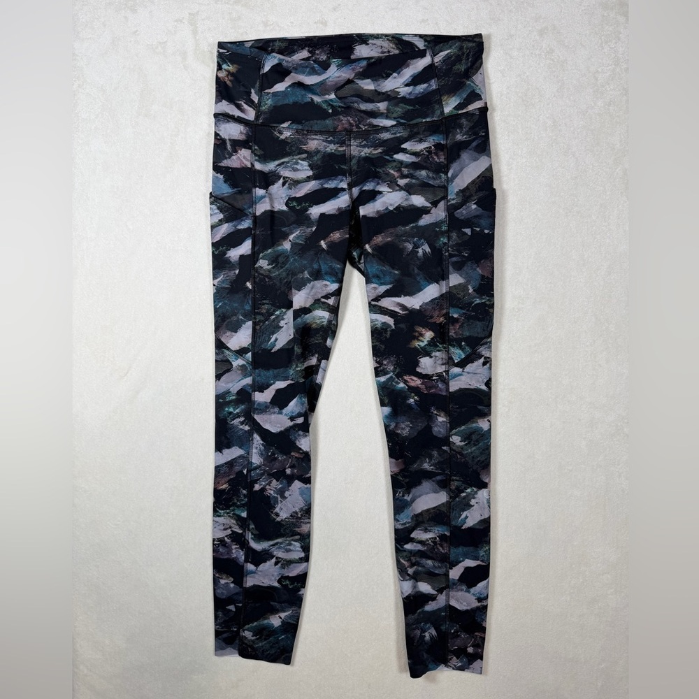 Lululemon Athletica Size 8 Align Abstract Multicolor Leggings